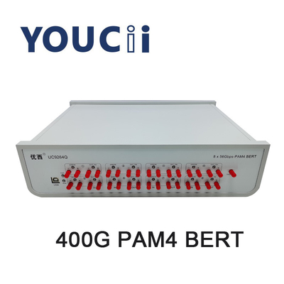 400G PM4 BERT Tester PAM Support Rate 14,0625 26,5625 28,9 GBd