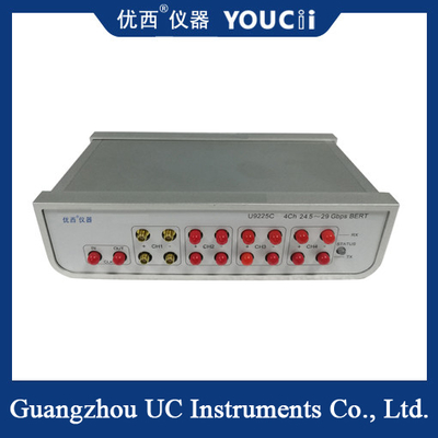 Meting van verschillende snelheidsapparaten van 4 kanalen 24.5~29Gb/S Tunable Bit Error Meter
