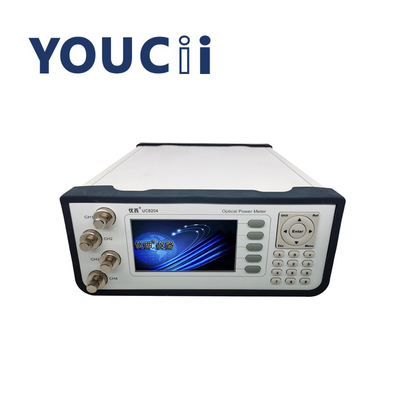 4CH de Meter van de optische Vezelmacht met +10 de Vermogensklasse 850nm van ~ -70dBm
