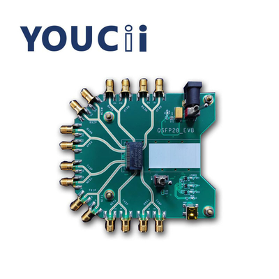 De Evaluatieraad van QSFP28 EVB SFP met Vier Input en Output