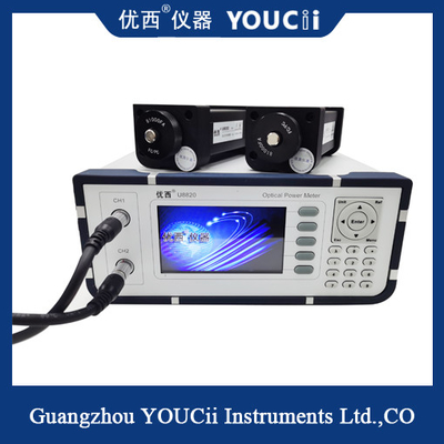 Dubbele van de de Machtsmeter van Kanaalbenchtop Optische de Hoge Precisiedetector