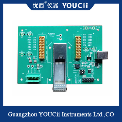 400G PAM4 Active Module Performance Evaluation Test Board in QSFPDD-pakket