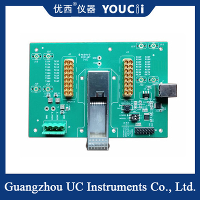 400G PAM4 Active Module Performance Evaluation Test Board in QSFPDD-pakket